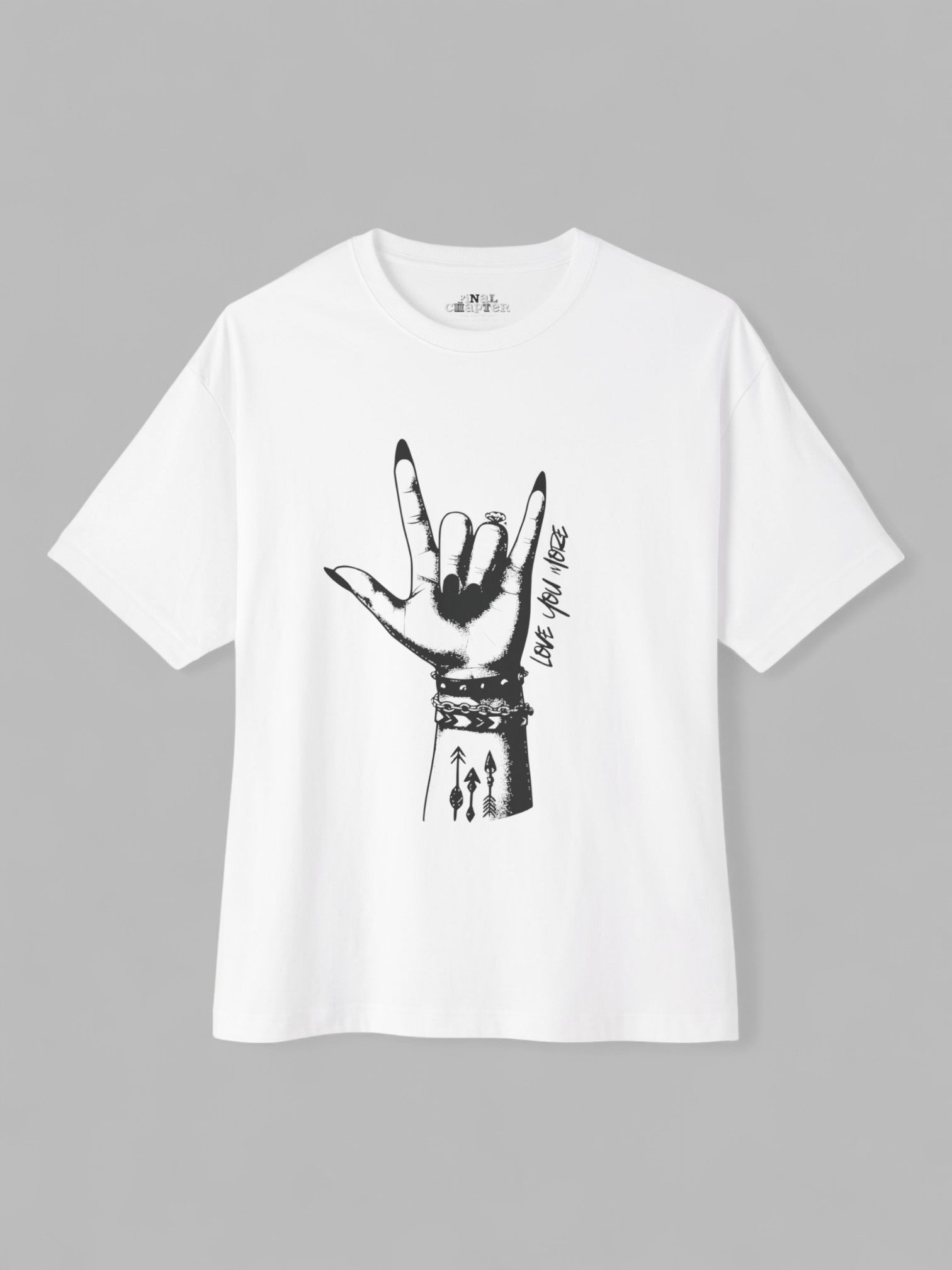 Love You More Oversized Boxy Tee