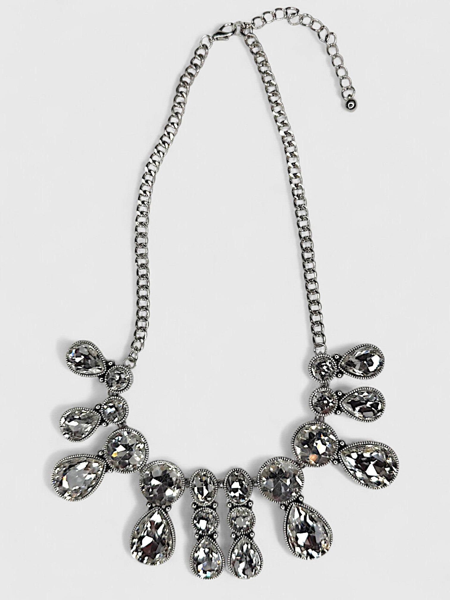 Rhinestone Statement Necklace