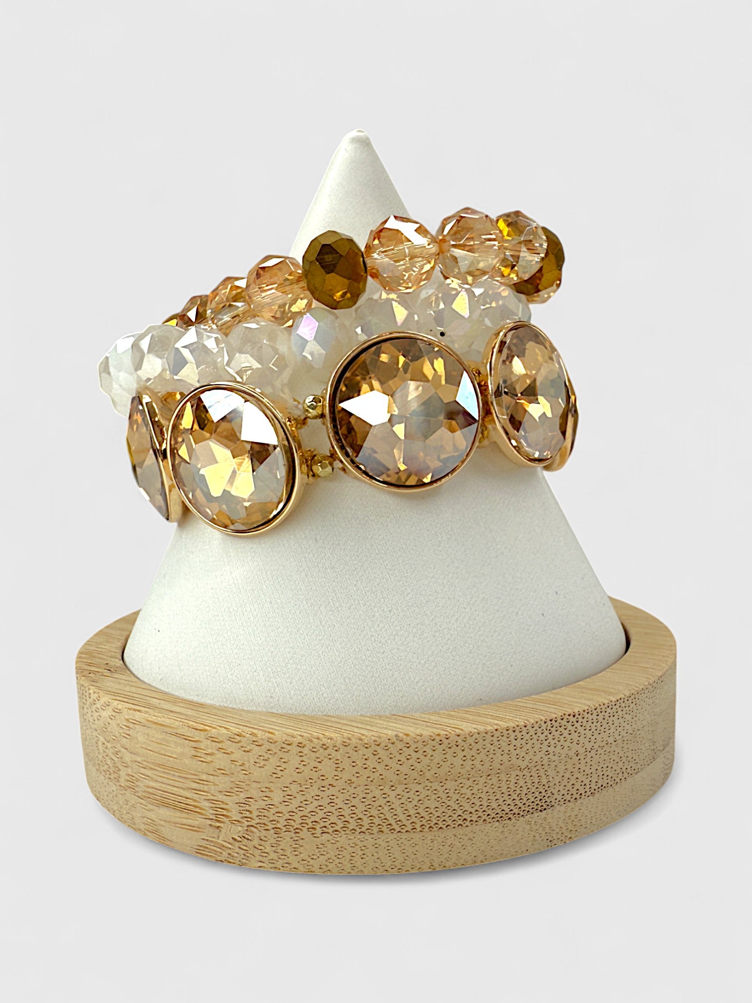 Power Stack Crystal Bracelet Set