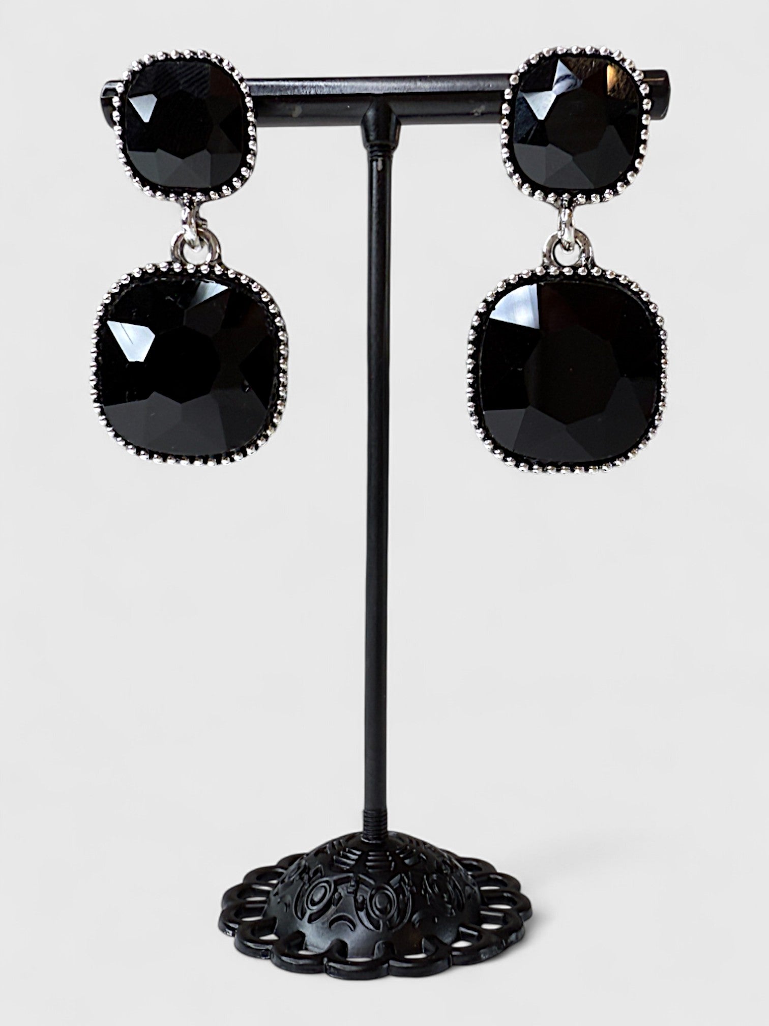 Gem Drop Drama Earrings