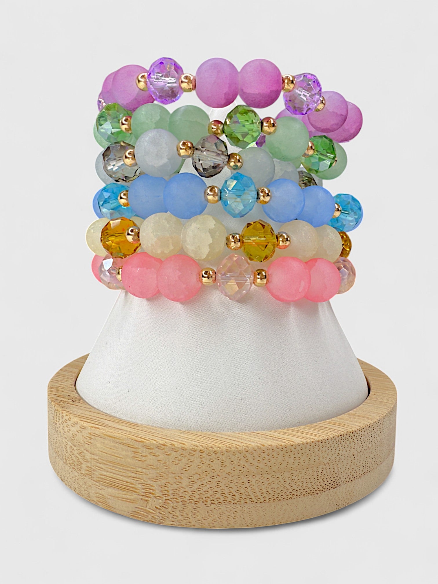 Frosted Pop Stretch Bracelet