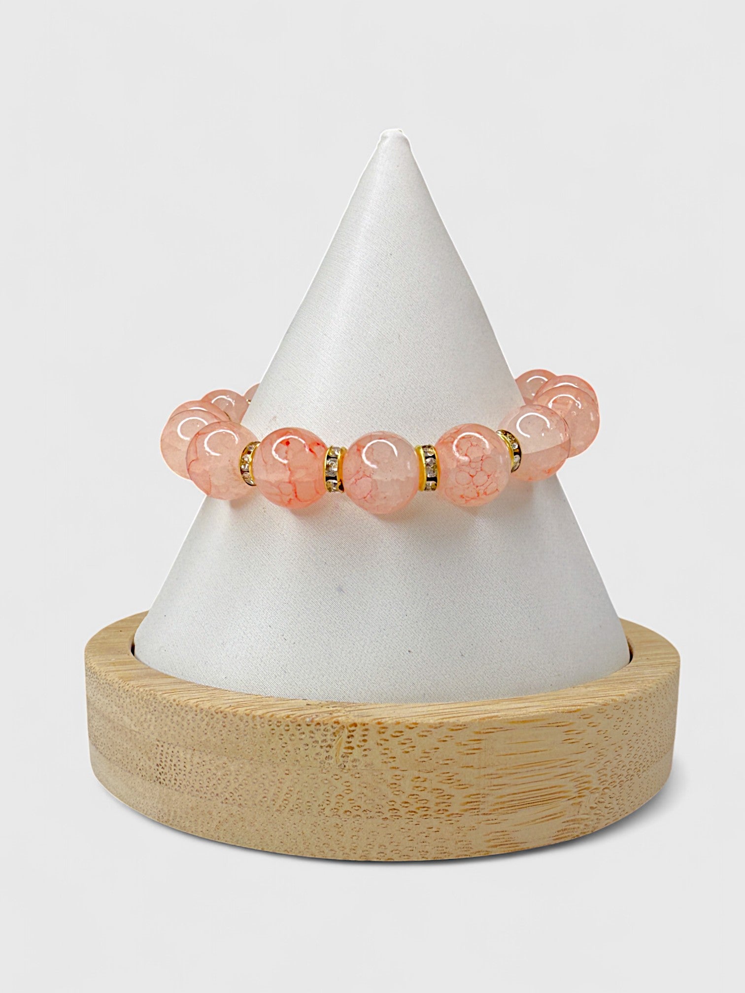 Gem Drop Glam Stretch Bracelet