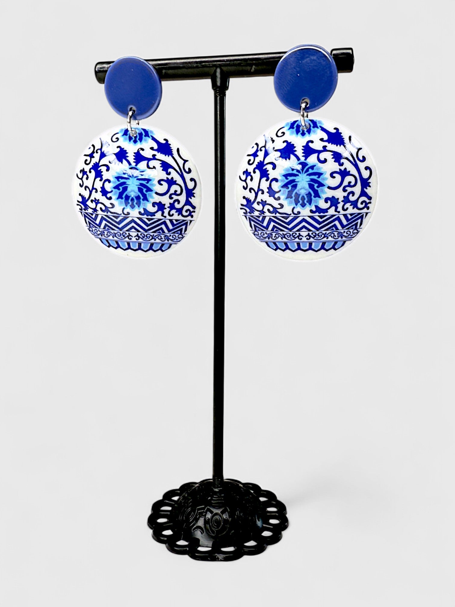 Toile Tango Drop Earrings