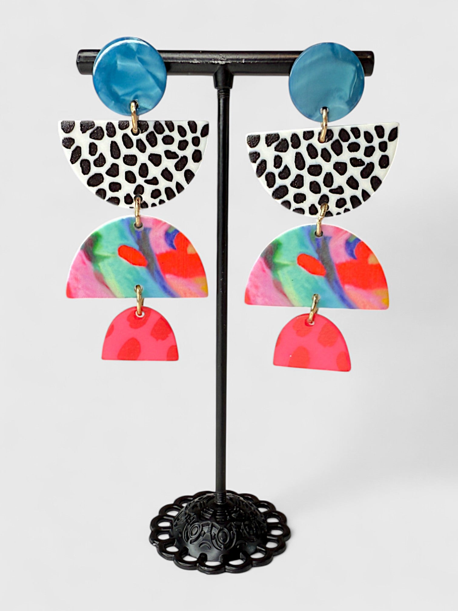 Electric Muse Drop Earrings