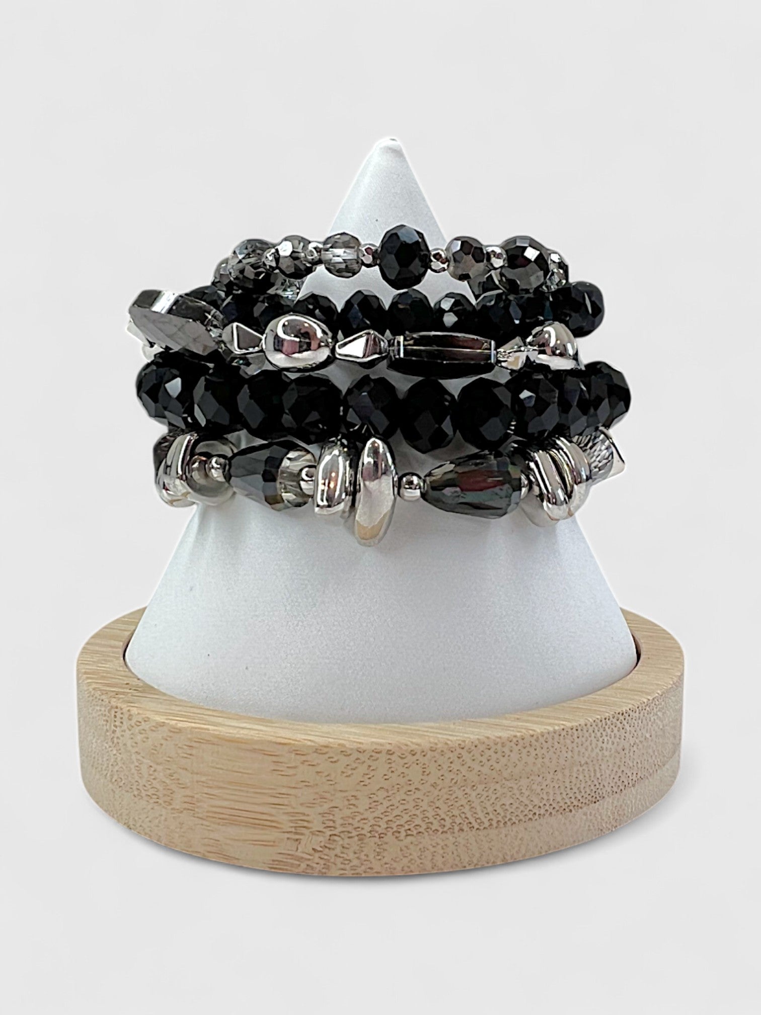 Midnight Maneuvers Bracelet Stack