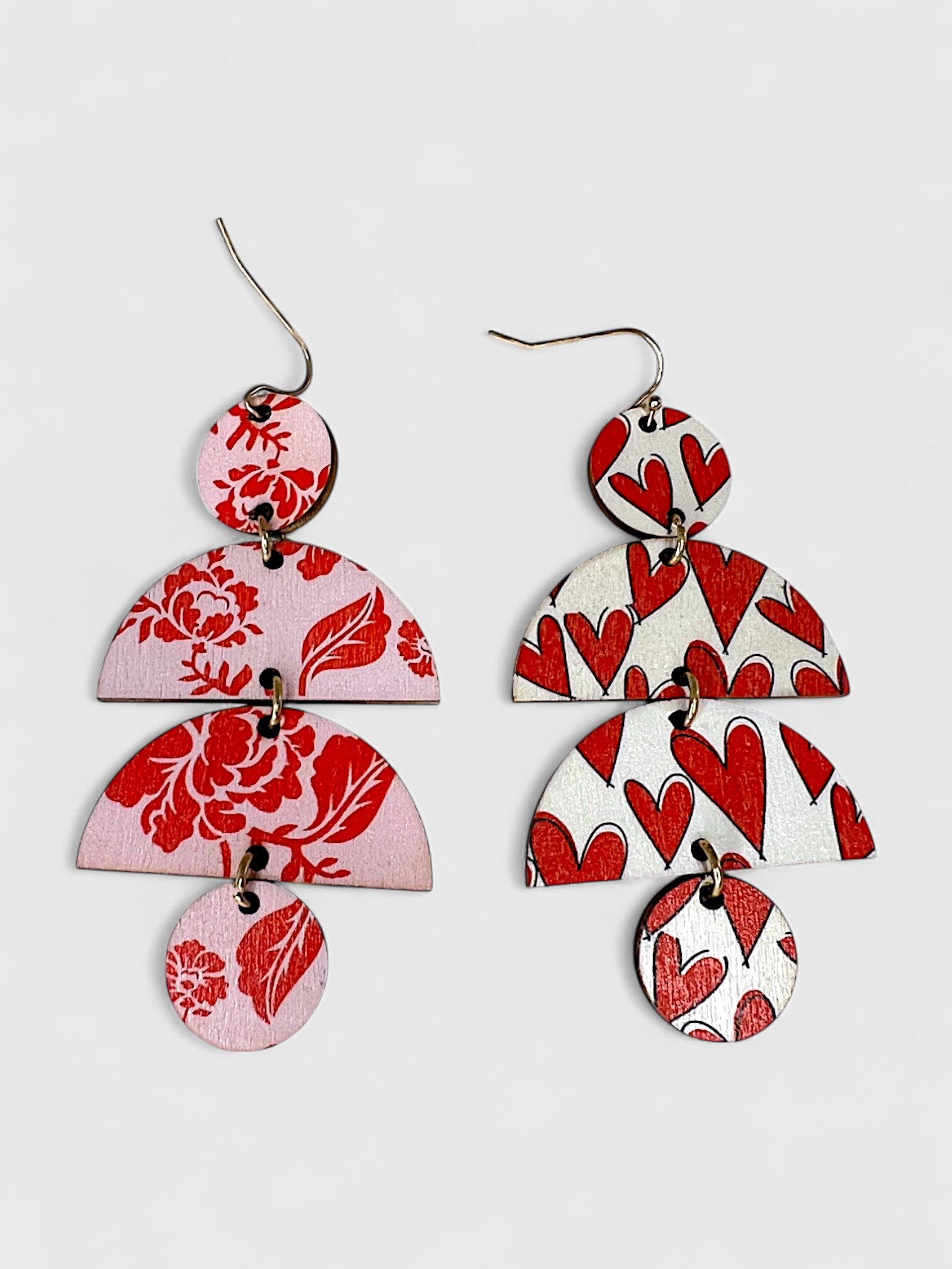 Print Party Reversible Earrings
