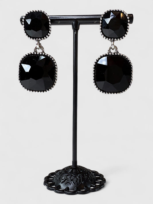Gem Drop Drama Earrings