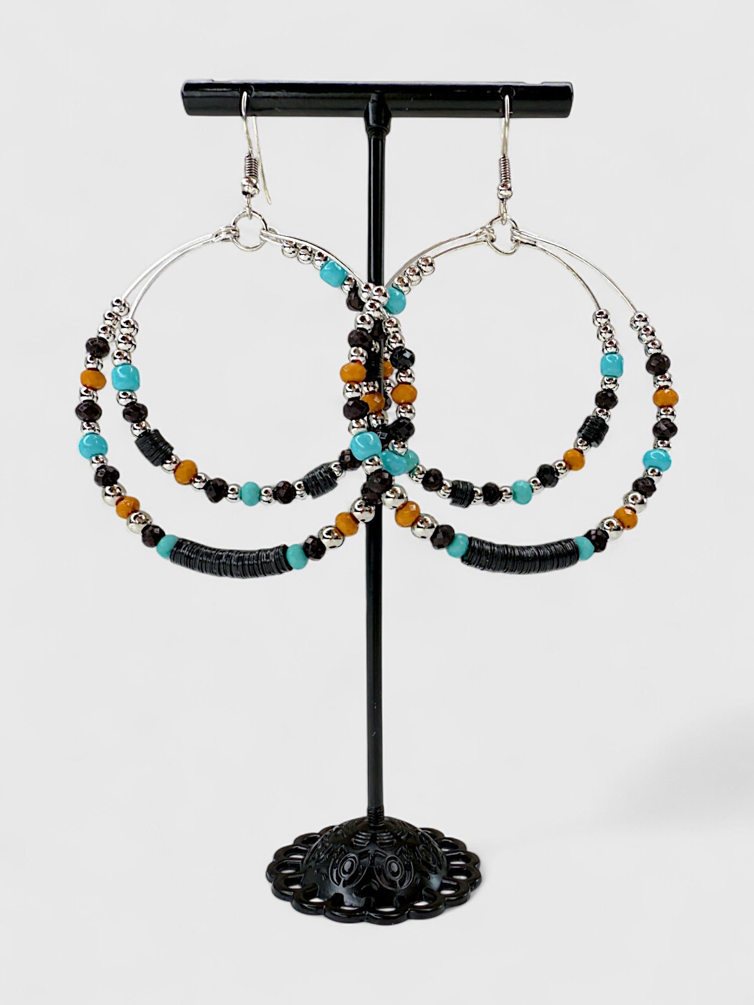 Boheme Double Vision Hoop Earrings