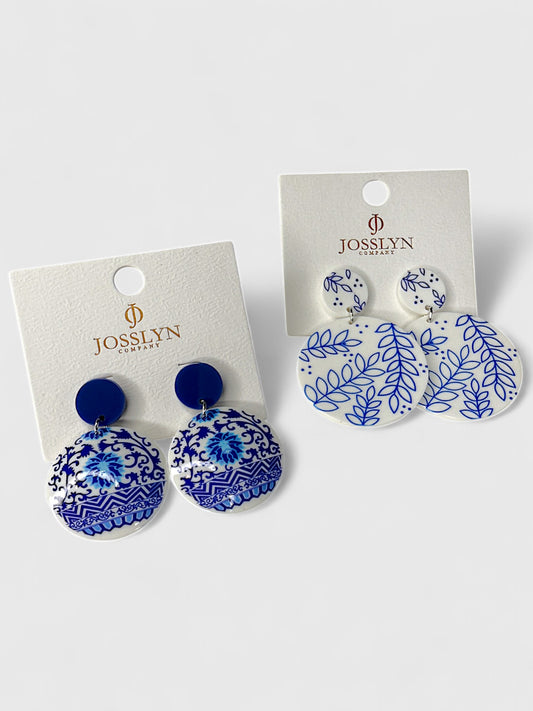 Toile Tango Drop Earrings