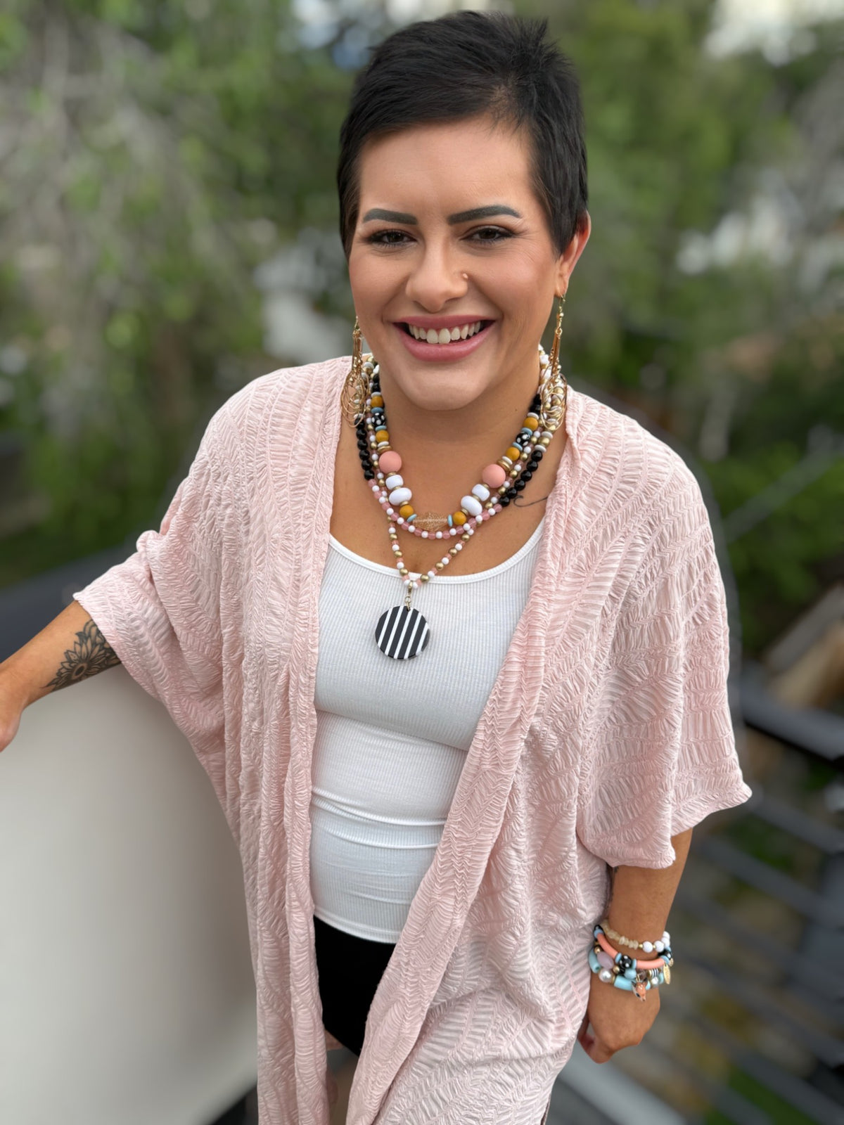 Mod Mood Beaded Necklace