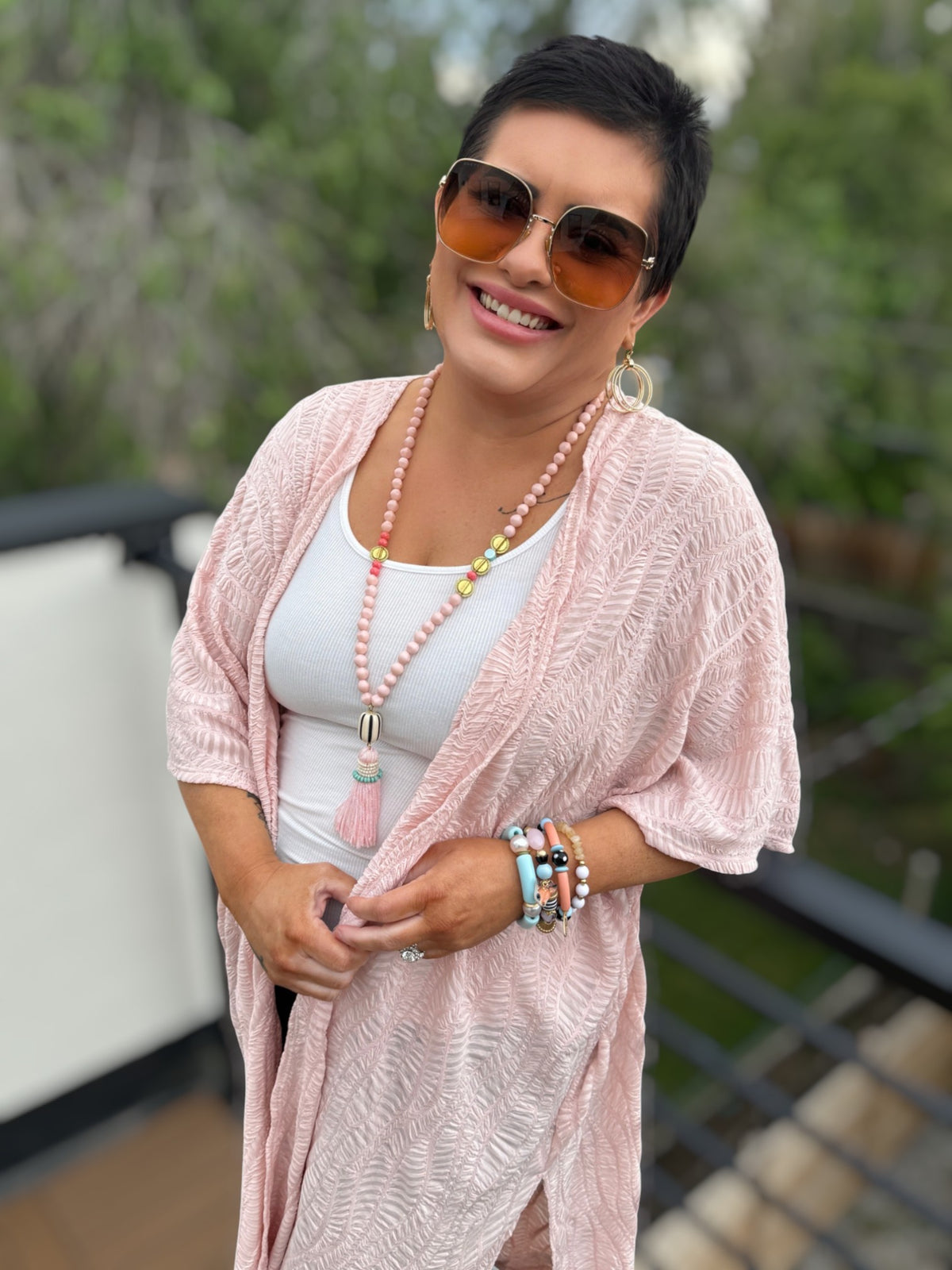 Tropic Like It’s Hot Tassel Necklace