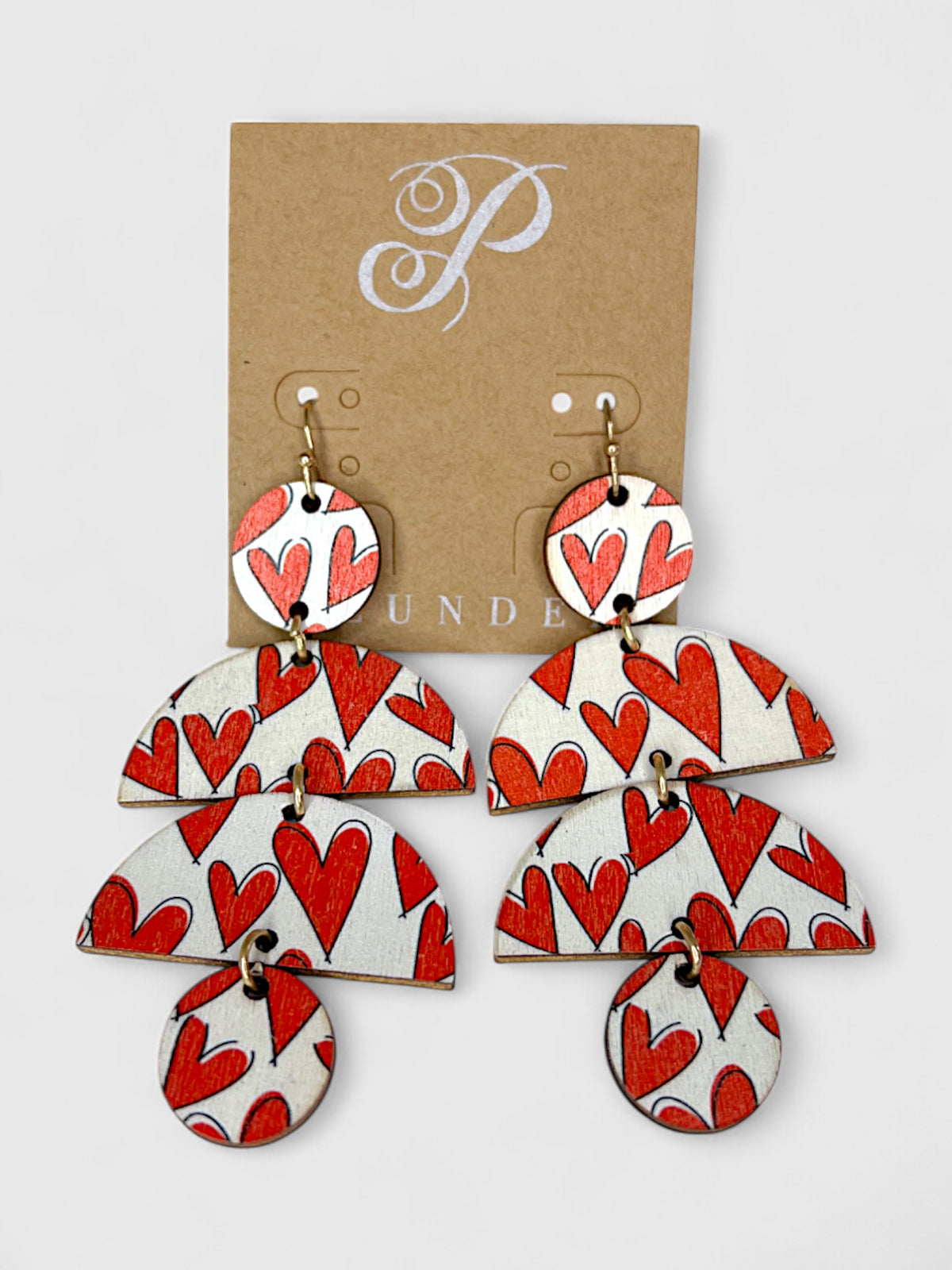 Print Party Reversible Earrings